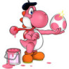 Becher - Tasse(n) - Parodie - Rosa Yoshi