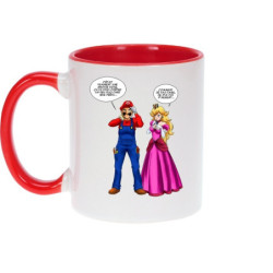 Becher - Tasse(n) - Parodie - Mario & Peach