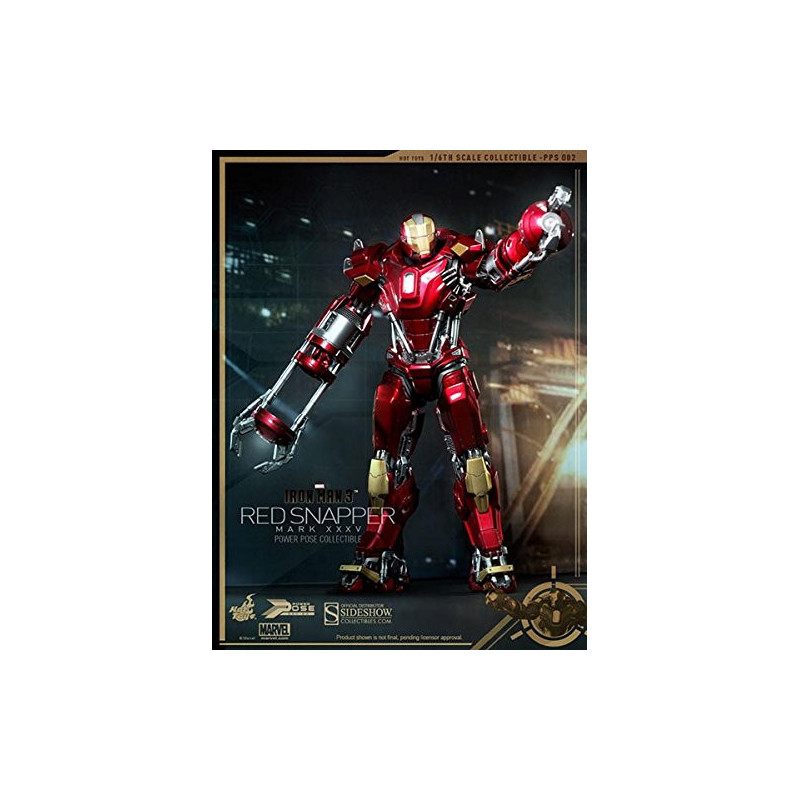 Figura articolata - Iron Man - Red Snapper Mk. XXXV - Armor Power Pose Series
