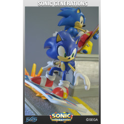 Statue de collection - Sonic the Hedgehog - "Sonic Generations" Diorama
