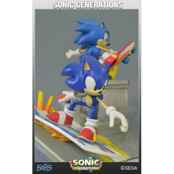 Statua - Sonic the Hedgehog - "Sonic Generations" Diorama