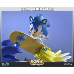 Statua - Sonic the Hedgehog - "Sonic Generations" Diorama