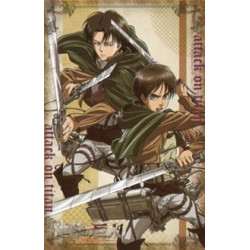 Bandiera - L'Attacco dei Giganti - Eren & Levi