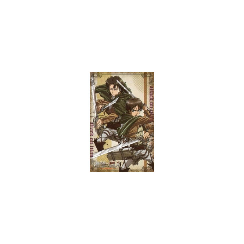 Bandiera - L'Attacco dei Giganti - Eren & Levi