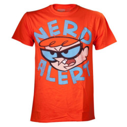 Maglietta - Il laboratorio di Dexter - Nerd alert